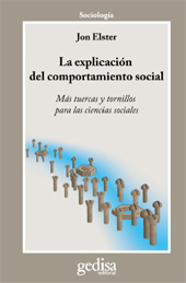 eBook, La explicación del comportamiento social, Elster, Jon., Gedisa