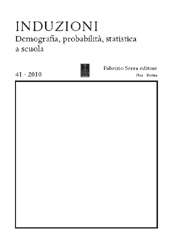 Issue, Induzioni : demografia, probabilità, statistica a scuola : 41, 2010, Fabrizio Serra