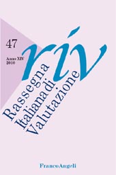 Fascicule, RIV : rassegna italiana di valutazione : 47, 2, 2010, Franco Angeli