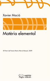 eBook, Matèria elemental, Macià, Xavier, Pagès