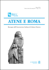 Article, Il motivo della consanguinitas tra Romani ed Italici nella propaganda graccana, Le Monnier