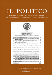 Fascicolo, Il politico : rivista italiana di scienze politiche : LXXV, 3, 2010, Rubbettino