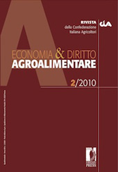 Article, L'approccio economico al Principio di precauzione nei settori agroalimentare e ambientale, Firenze University Press