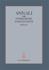 Fascicolo, Annali della Fondazione Luigi Einaudi : XLIV, 2010, L.S. Olschki