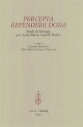 Chapter, Anima mea liquefacta est... : sulla presenza dell'allegorismo vittorino nei trovatori, L.S. Olschki
