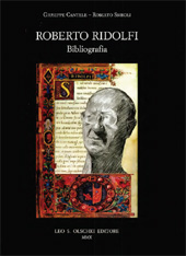 E-book, Roberto Ridolfi : bibliografia, L.S. Olschki