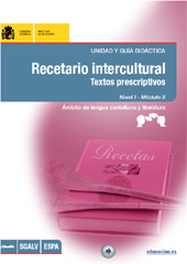 eBook, Recetario intercultural : textos prescriptivos : ámbito de lengua castellana y literatura, Ministerio de Educación, Cultura y Deporte
