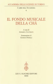 E-book, Il fondo musicale Della Chà, L.S. Olschki