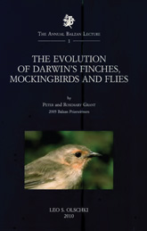 E-book, The Evolution of Darwin's Finches, Mockingbirds and Flies, Grant, Peter, L.S. Olschki