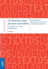E-book, El derecho como proceso normativo : lecciones de teoría del derecho, Universidad de Alcalá