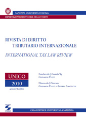 Article, Reinvigorating Tax Expenditure Analysis and Its International Dimension, CSA - Casa Editrice Università La Sapienza