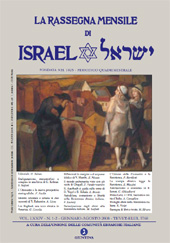 Article, Identità orientale e identità umana in due racconti di Yechzekel Rahamim, La Giuntina