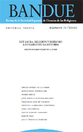 Article, El pluralismo religioso y los derechos de las minorías religiosas en España, Trotta