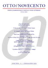 Article, La geografia emotiva di Giovanni Raboni, Edizioni Otto Novecento