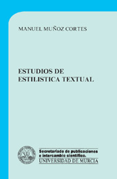 E-book, Estudios de estilistica textual, Muñoz Cortes, Manuel, Universidad de Murcia