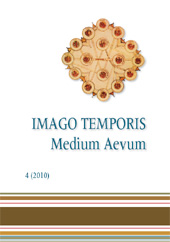 Fascicule, Imago temporis : Medium Aevum : 4, 2010, Edicions de la Universitat de Lleida