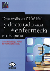 E-book, Desarrollo del máster y doctorado oficial de enfermería en España, Universitat Jaume I