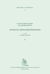 eBook, Studi su Giovanni Pontano, Centro interdipartimentale di studi umanistici