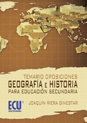 eBook, Temario oposiciones : geografía e historia para educación secundaria, Riera Ginestar, Joaquín, Editorial Club Universitario