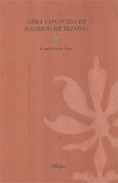 E-book, Obra conocida de Rodrigo de Reinosa, Cilengua - Centro Internacional de Investigación de la Lengua Española