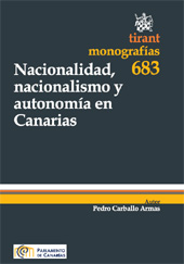 E-book, Nacionalidad, nacionalismo y autonomía en Canarias, Tirant lo Blanch