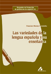 eBook, Las variedades de la lengua española y su enseñanza, Moreno Fernández, Francisco, Arco/Libros