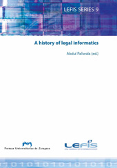 eBook, A history of legal informatics, Prensas de la Universidad de Zaragoza