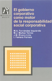 eBook, El gobierno corporativo como motor de la responsabilidad social corporativa, Universitat Jaume I
