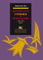 eBook, República literaria y Revolución, 1920-1939 : tomo I-II, Aznar Soler, Manuel, 1951-, Editorial Renacimiento