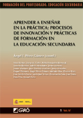 eBook, Aprender a enseñar en la práctica : procesos de innovación y prácticas de formación en la educación secundaria : vol. 4, Ministerio de Educación, Cultura y Deporte