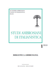 Artículo, Presentazione di Tra i fondi dell'Ambrosiana, Bulzoni