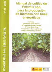 E-book, Manual de cultivo de Populus spp. para la producción de biomasa con fines energéticos, Instituto Nacional de Investigaciòn y Tecnología Agraria y Alimentaria