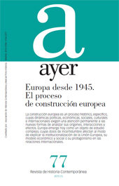 Heft, Ayer : 77, 1, 2010, Marcial Pons Historia