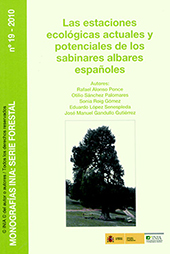 E-book, Las estaciones ecológicas actuales y potenciales de los sabinares albares españoles, Instituto Nacional de Investigaciòn y Tecnología Agraria y Alimentaria