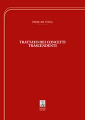 eBook, Trattato dei concetti trascendenti, Di Vona, Piero, Giannini