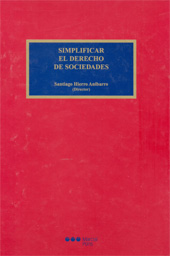 E-book, Simplificar el derecho de sociedades, Marcial Pons Ediciones Jurídicas y Sociales