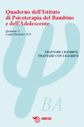 Issue, Psiba : Quaderno dell'Istituto di Psicoterapia del bambino e dell'adolescente : 32, 2, 2010, Mimesis Edizioni