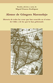 E-book, Historia de todas las cosas que han acaecido en el Reino de Chile y de los que lo han gobernado, Iberoamericana  ; Vervuert