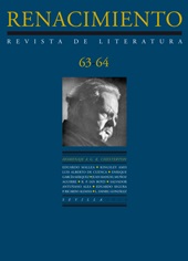 Fascicolo, Renacimiento : revista de literatura : 63/64, 2010, Renacimiento