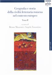 E-book, Geografia e storia della civiltà letteraria romena nel contesto europeo, Pisa University Press