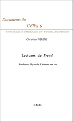 eBook, Lectures de Freud : Etudes sur l'hystérie, L'homme aux rats, EME Editions