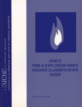 E-book, Dow's Fire and Explosion Index Hazard Classification Guide, AIChe - American Institute of Chemical Engineers