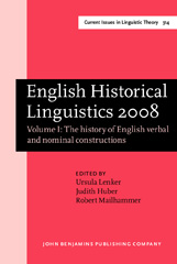 E-book, English Historical Linguistics 2008, John Benjamins Publishing Company