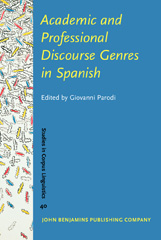 E-book, Academic and Professional Discourse Genres in Spanish, John Benjamins Publishing Company