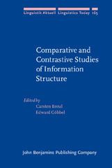 E-book, Comparative and Contrastive Studies of Information Structure, John Benjamins Publishing Company
