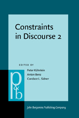 E-book, Constraints in Discourse 2, John Benjamins Publishing Company