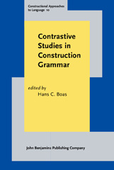 E-book, Contrastive Studies in Construction Grammar, John Benjamins Publishing Company