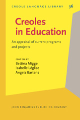 eBook, Creoles in Education, John Benjamins Publishing Company
