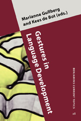 eBook, Gestures in Language Development, John Benjamins Publishing Company