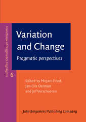 E-book, Variation and Change, John Benjamins Publishing Company